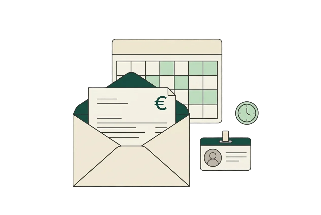 Ilustrácia mzdovej agendy