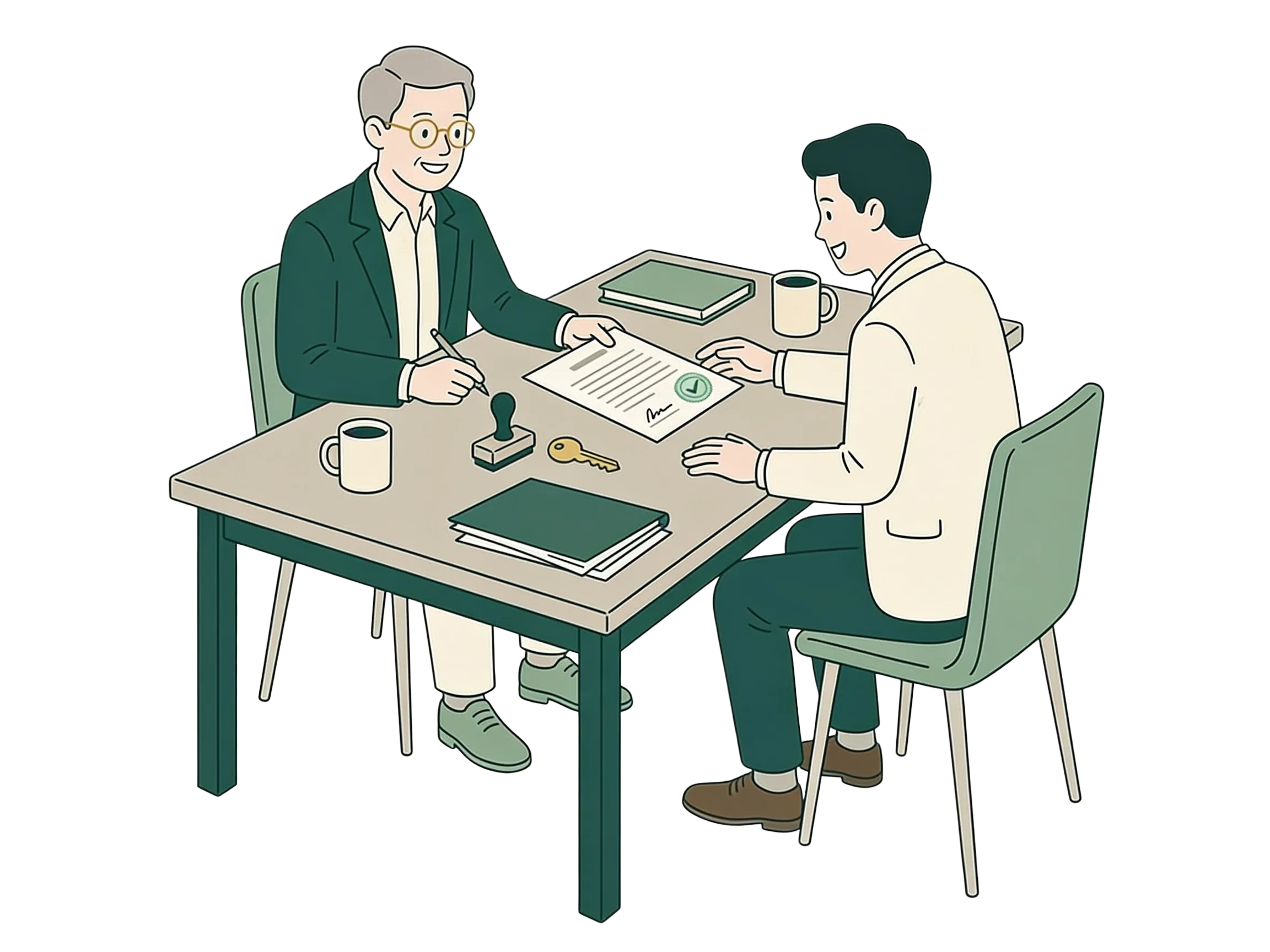 Ilustrácia zakladania a zmien firiem
